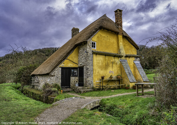 The Old Bakery, Branscombe in Devon Picture Board by Robert Mowat
