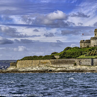 Buy canvas prints of St. Mawes Castle by Robert Mowat