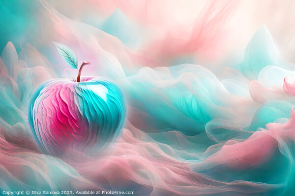 Romantic apple Picture Board by Jitka Saniova