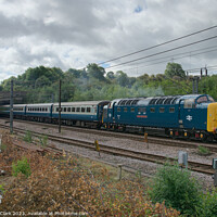 Buy canvas prints of Deltic at Grantham August 2023 by Paul Clark