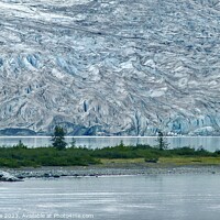 Buy canvas prints of Lamplugh Glacier, Alaska by Gavin Clarke