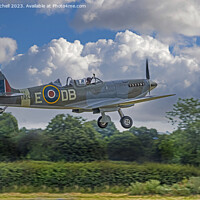Buy canvas prints of  Spitfire Taking Off by Paul Mitchell