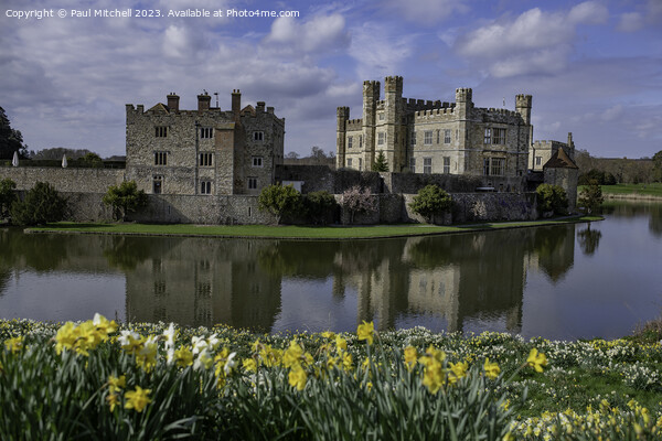 Leeds Castle Kent Picture Board by Paul Mitchell