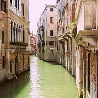Buy canvas prints of Canal in Venice, Italy. Exquisite buildings along Canals. by Virginija Vaidakaviciene