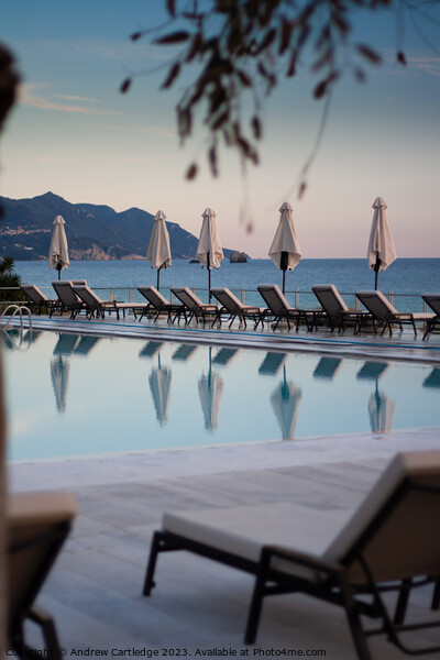 Corfu hotel perfection Picture Board by Andrew Cartledge