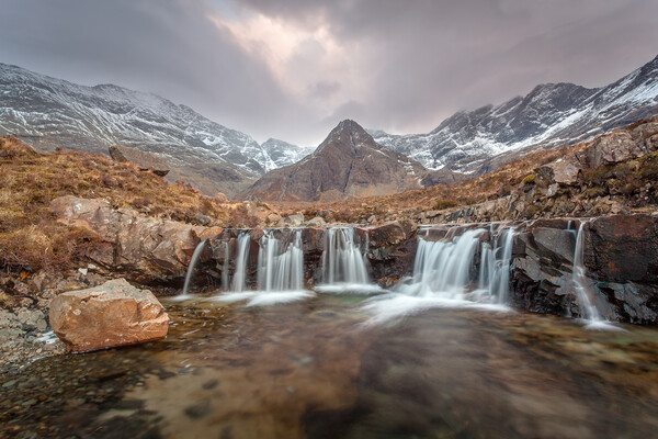 Fairy Pools Waterfalls Picture Board by Graham McPherson