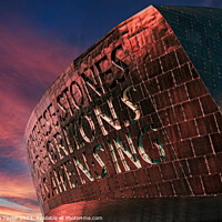 Buy canvas prints of Wales Millennium Centre by Stephen Taylor
