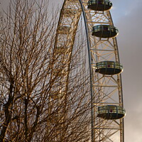 Buy canvas prints of London Eye  by James Allen