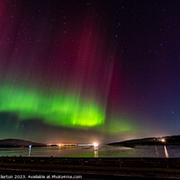 Buy canvas prints of Cromarty Firth Aurora by Brian Fullerton