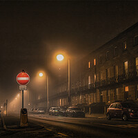Buy canvas prints of 'Except Buses' by Ian Blezard