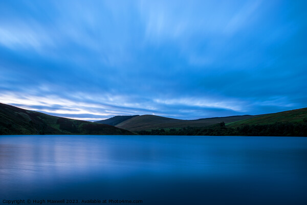Dawn light at Glenbuck Loch in East Ayrshire, Scotland. Picture Board by Hugh Maxwell