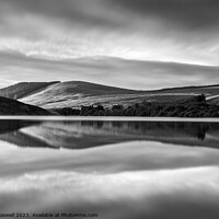 Buy canvas prints of Glenbuck Loch Reflections by Hugh Maxwell