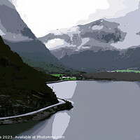 Buy canvas prints of Landscape, mountain, road, nature, beauty, travel by Reinaldo França