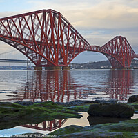 Buy canvas prints of Forth Rail Bridge, South Queensferry, Scotland, UK by Arch White
