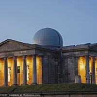 Buy canvas prints of City Observatory, Calton Hill, Edinburgh, Scotland by Arch White