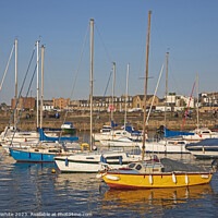 Buy canvas prints of Musselburgh Harbour, East Lothian, Scotland by Arch White