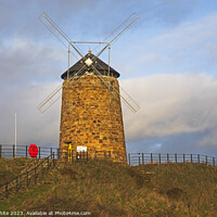 Buy canvas prints of St Monan's Windmill, St Monan's, Fife, Scotland, U by Arch White