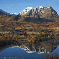 Buy canvas prints of  Creise mountain, Lochaber, Highland, Scotland. by Arch White