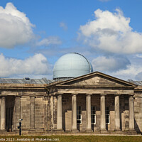 Buy canvas prints of City Observatory, Calton Hill, Edinburgh, Scotland, UK by Arch White
