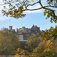 Buy canvas prints of Edinburgh Castle, Scotland, UK. by Arch White