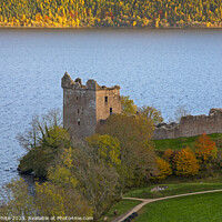 Buy canvas prints of Urquhart Castle, Inverness, Highlands, Scotland, UK by Arch White