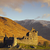 Buy canvas prints of Kilchurn Castle on Loch Awe, Argyll and Bute, Scot by Arch White