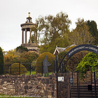 Buy canvas prints of Robert Burns Monument and Gardens, Alloway, Ayrshi by Arch White