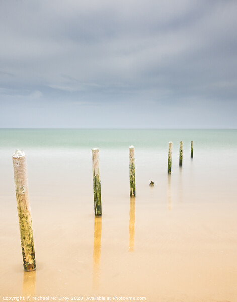 Looking Seawards from Castlerock Beach. Picture Board by Michael Mc Elroy