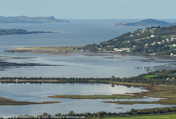 Lough Swilly - From Inlet to Atlantic. Picture Board by Michael Mc Elroy