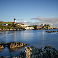 Buy canvas prints of Shroove Lighthouse, Inishowen, Ireland. by Michael Mc Elroy