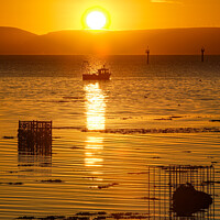 Buy canvas prints of Sunrise at Quigley's Point, Inishowen. by Michael Mc Elroy
