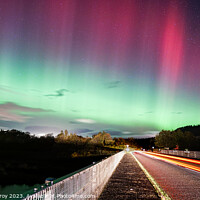 Buy canvas prints of The Road to The Aurora. by Michael Mc Elroy
