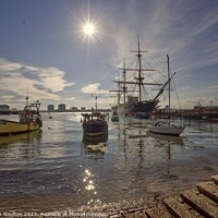 Buy canvas prints of Portsmouth Harbour  by Stephen Noulton