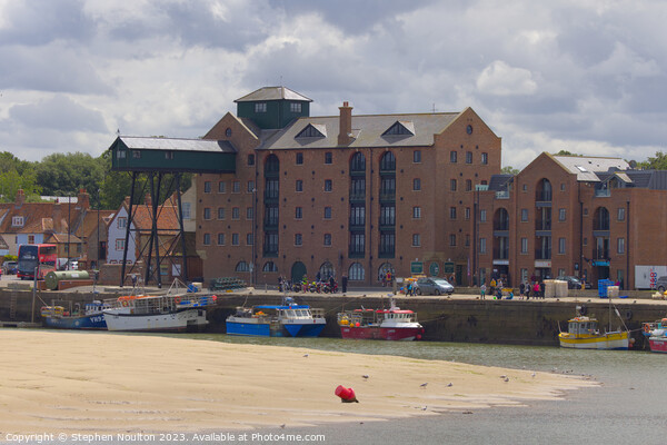 Wells Next The Sea Harbour Picture Board by Stephen Noulton