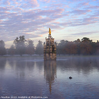 Buy canvas prints of The Diana Fountain in Bushy Park, London by Stephen Noulton