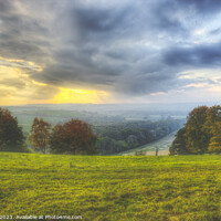 Buy canvas prints of Old Winchester Hill Hampshire by Suzy B
