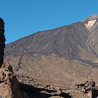 Buy canvas prints of Mount Teide - Roque Cinchado by Peter Park