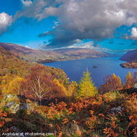 Buy canvas prints of Autumn in the Lake District by Robert Hall