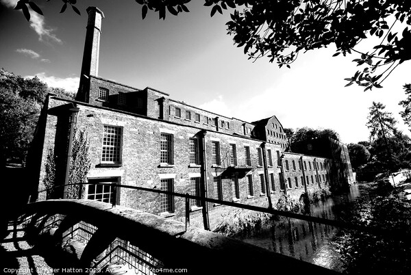 Quarry Bank Mill Picture Board by Peter Hatton