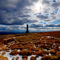 Buy canvas prints of The Peel Monument by Peter Hatton