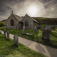Buy canvas prints of St Winwaloe's Church by Andy Durnin
