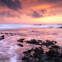 Buy canvas prints of Dollar Cove Sunset by Andy Durnin