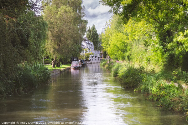 Wilmcote on the Stratford-Upon-Avon Canal Picture Board by Andy Durnin