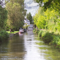Buy canvas prints of Wilmcote on the Stratford-Upon-Avon Canal by Andy Durnin