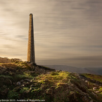 Buy canvas prints of The Stack at Botallack Mine by Andy Durnin