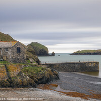 Buy canvas prints of Mullion Cove Harbour by Andy Durnin