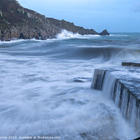 Buy canvas prints of Whispers of Time: Lamorna Cove's Coastal Ballet by Andy Durnin