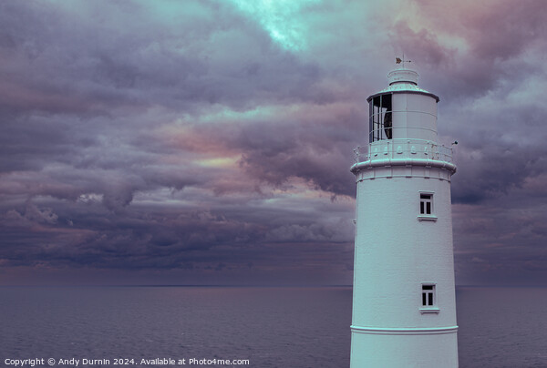 Trevose Head Lighthouse Dramatic Picture Board by Andy Durnin