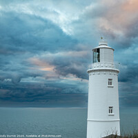 Buy canvas prints of Trevose Head Lighthouse Dramatic by Andy Durnin