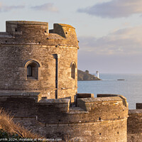 Buy canvas prints of St Mawes Castle by Andy Durnin